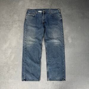 Carhartt Jeans Traditional Fit Medium Wash - Size: 42x32